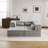 Compression Mahjong Sofa,Convertible Floor Sofa Bed,DIY Boneless Modular Sectional Sofa,No Assembly Required,Circle Fleece Fabric,Oversized 3 Seater With 1 Ottoman,Light-Grey-2047249840