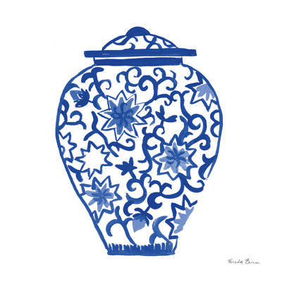 Chinoiserie III 1 Piece Wrapped Canvas Painting
