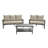 3-Piece Metal Patio Furniture Set-372179947