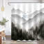 Ensemble de rideau de douche Misty Mountain