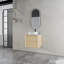 Meuble-lavabo mural avec lavabo en céramique-934487416