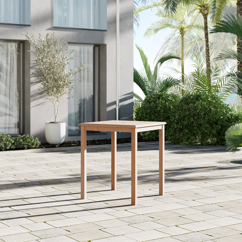 Rafael Outdoor Bar Table , in. W in. D