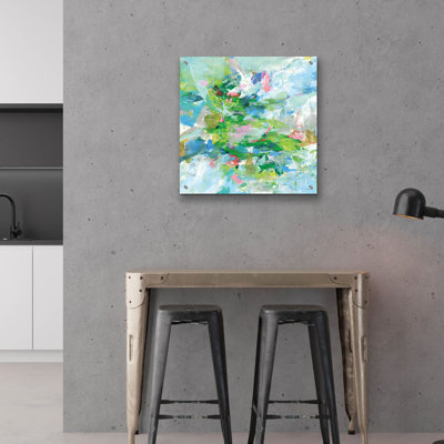 Art mural en verre «Exuant Summer» par Danhui Nai