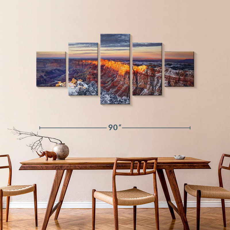 Grand Canyon At Winter, 42" H x 92" W