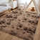Rectangle Beladora Large Area Rug High-Pile Plush Shag Rug Perfect for Living Rooms, Bedrooms, Dining Rooms