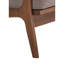 Fauteuil d'appoint en tissu brun clair Lide
