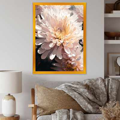 «Dynamic Mums Flowers II», reproduction