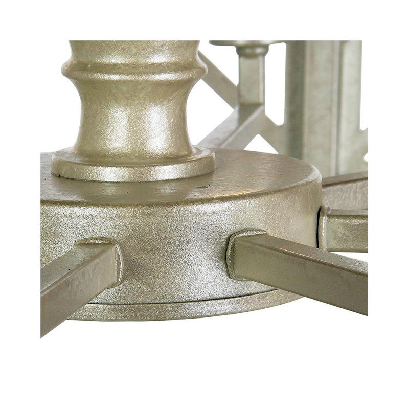 Rosette 8 - Light Lantern Drum Chandelier, Oyster White
