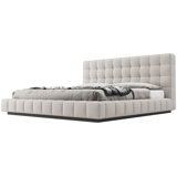 Thompson Upholstered Wingback Bed