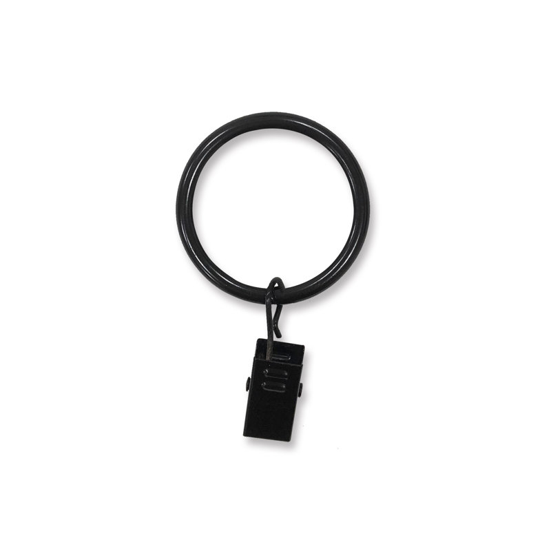 Anneaux de rideau Fraida, Bronze huilé, 2,6 po x 1,6 po x 0,4 po