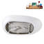 Baignoire autoportante 59 po avec plateau interne 59 po Streamline-101413121