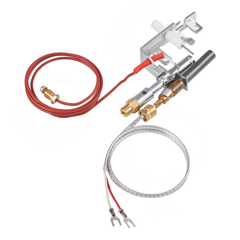 Assemblage de veilleuse à gaz, OE 14D0477, LPG8404, Ensemble d'assemblage de veilleuse à gaz pour foyer, remplacement d'allumage GPL, compatible avec les modèles Lexington Forge, Majestic, Martin, Monesse