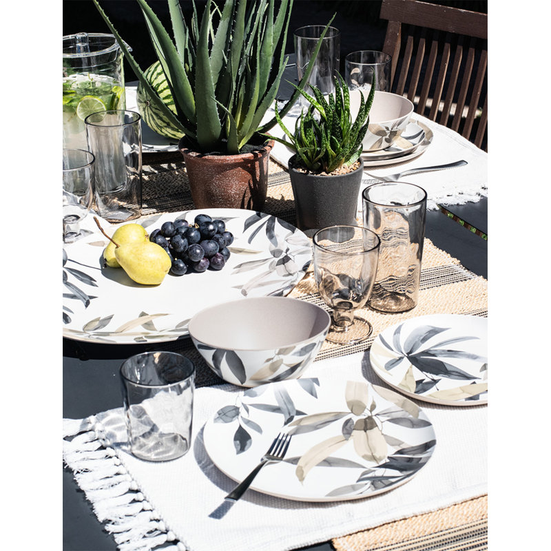 Winston Porter Ophilia Melamine Platter