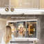 Armoire à pharmacie Ciyanna 60 x 30 po avec miroir antibuée biseauté à DEL – Montage en surface ou encastré, éclairage à intensité variable, prise de courant, horloge et détecteur de mouvement-930731685-930731709
