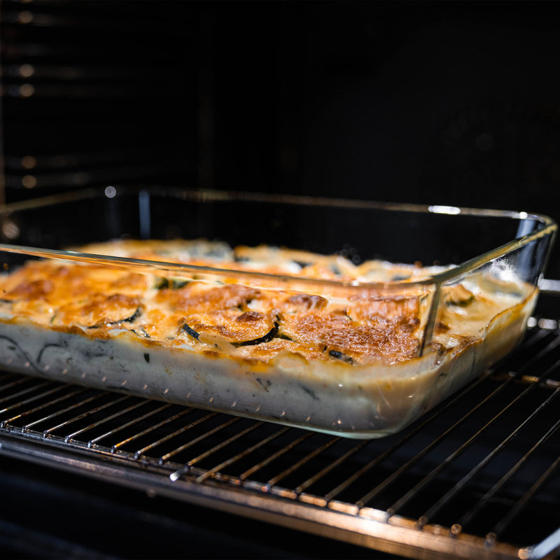 Plat à gratin en verre ZWILLING Fresh & Save, contenant hermétique pour aliments, La Mer