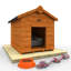 Tiger Shiplap Dog House