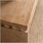 Modern Rustic Console Table with Open Shelf