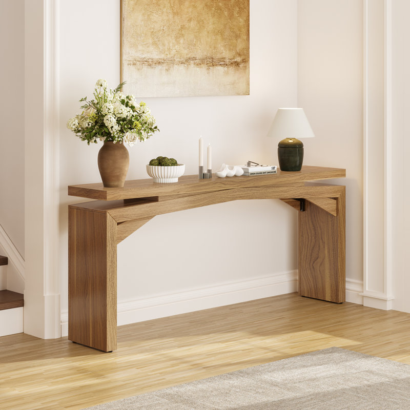 70" Long Console Table, Brown