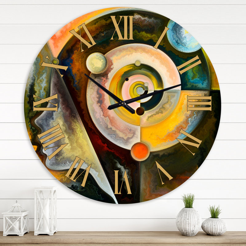 The Mind's Eye II - Horloge murale moderne, Grand