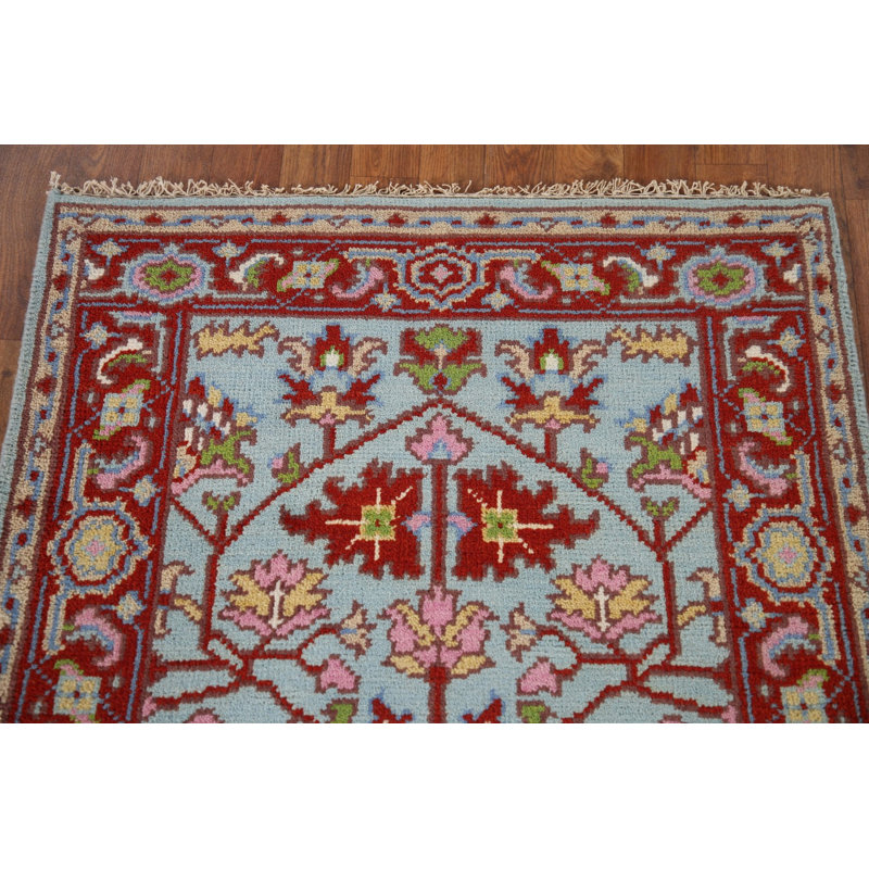 Tapis traditionnel indien clair 3x5