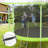 Babevy Round Backyard Trampoline with Safety Enclosure