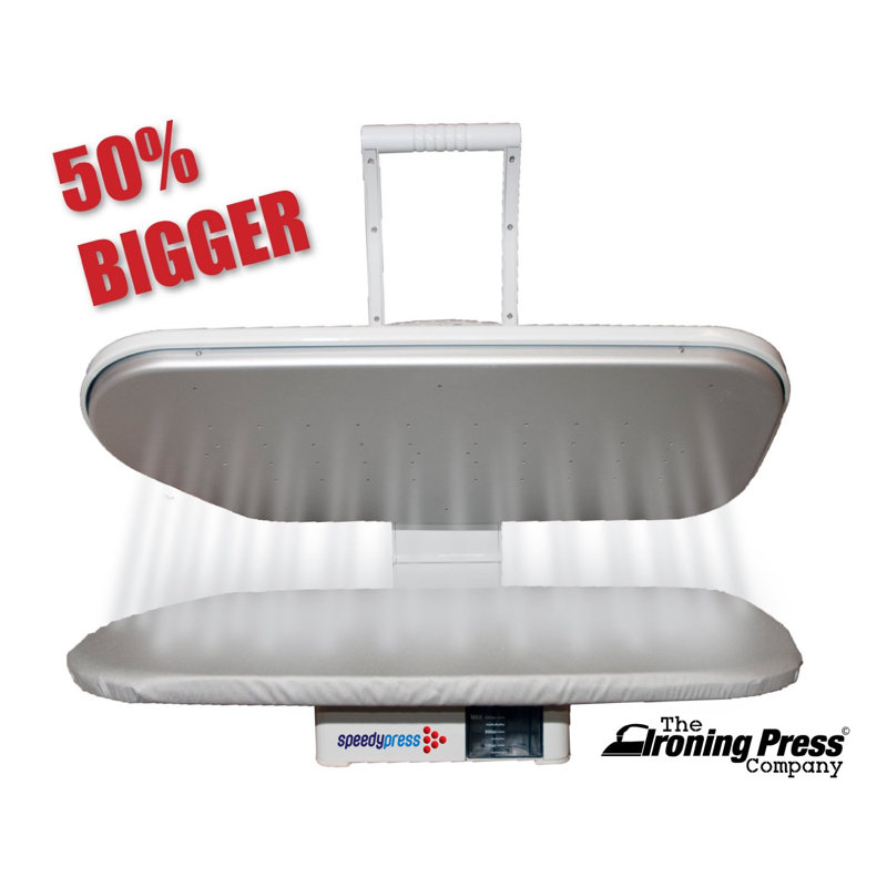 Speedypress 1400W Non Stick Soleplate Stream Press, Silver