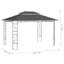 Terryville 4 x 3m Steel Patio Gazebo-663342225