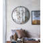 Miroir rond en fer