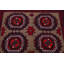 Tapis décoratif en laine de conception unique noué à la main new age balouch brun 3 pi 4 po x 5 pi 4 po