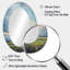 Miroir mural Meadow Bold Horizon III - vert-643388525