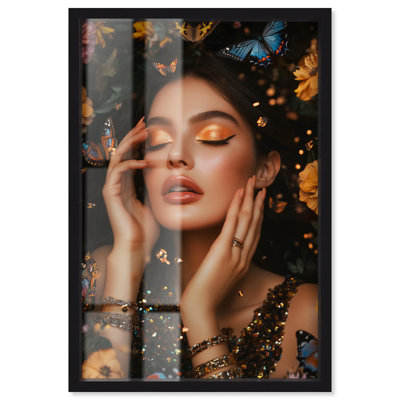 «Dreaming of Butterflies and Whimsy II Shadowbox», impression murale mode par Art Remedy