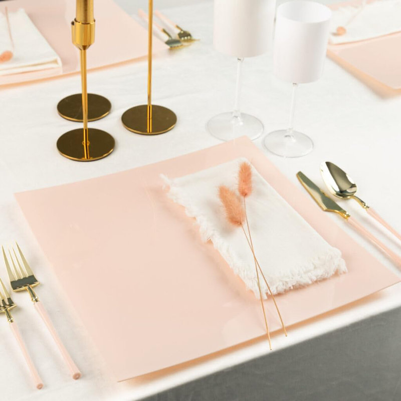 Disposable Dinner Plate, Set of 32