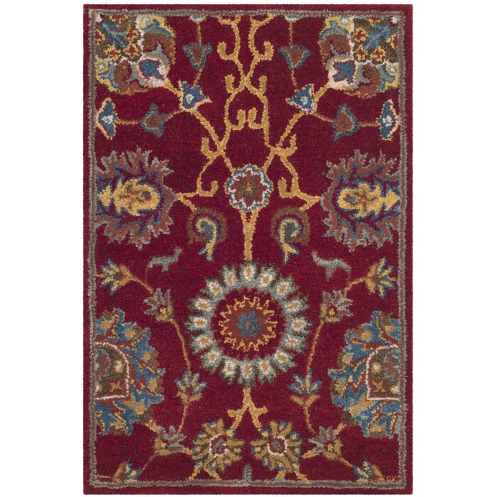 Charlton Home® Rodney Hand Tufted Wool Oriental Rug & Reviews | Wayfair