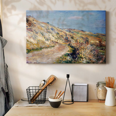 The Road to Giverny, 1885-Gallery Wrapped Canvas