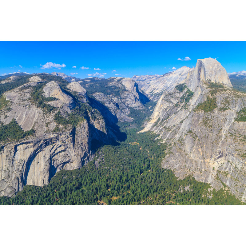 Franz Yosemite Valley Panorama - Wrapped Canvas Print, 30cm H x 46cm W x 3.8cm D