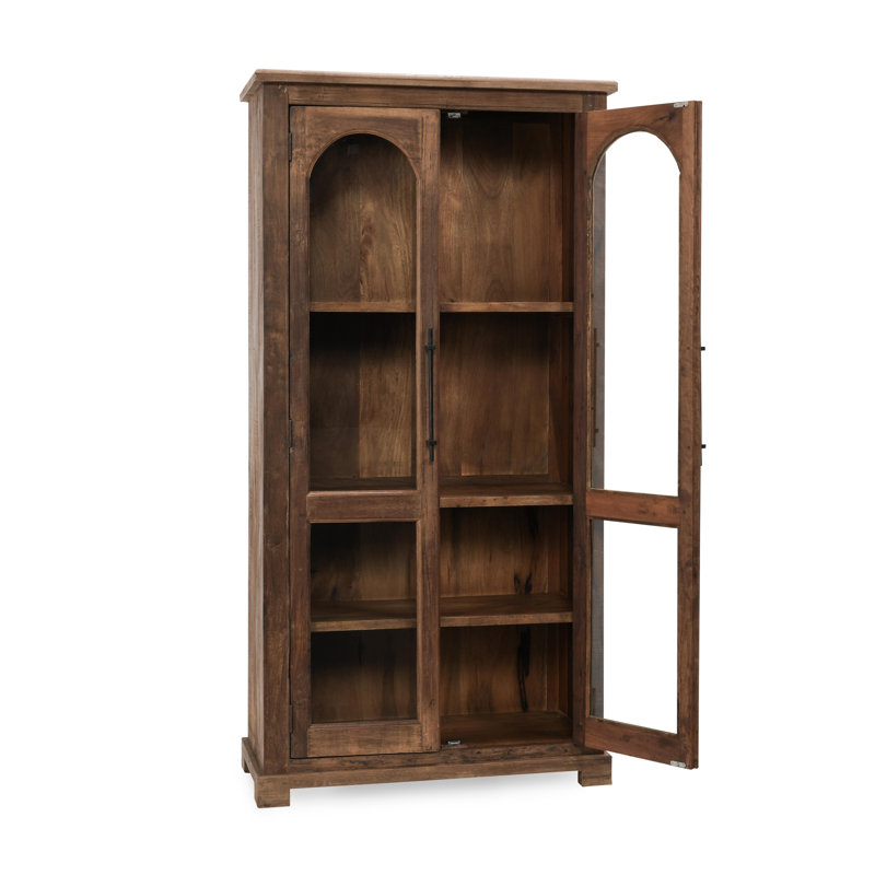 Vitrine en bois récupéré Zion