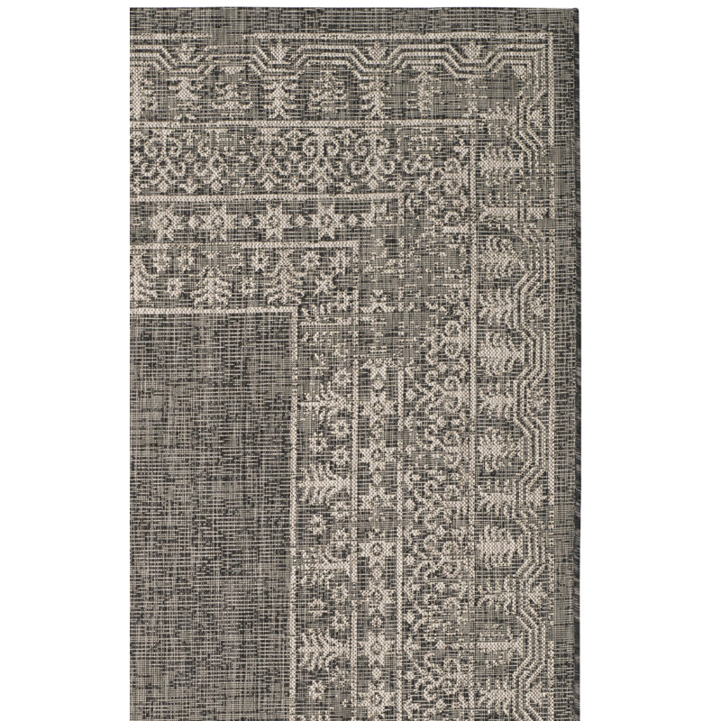 Anjellica Performance Geometric Rug, Square 6'7"