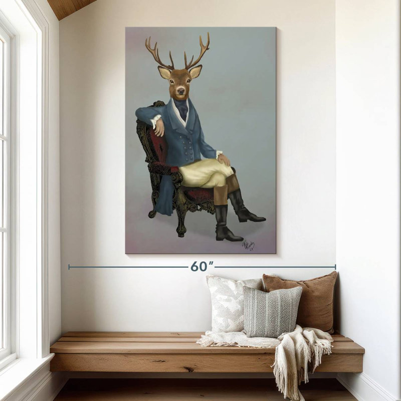 Brampt Distinguished Deer Full, 51" H x 34" W
