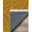 Tapis jaune en coton et polyester à imprimé numérique Nora Collection-1564090608