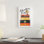 Reproduction d'art sur toile «L bond Stack Adventure Awaits»