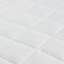 Couverture en duvet synthétique blanc-126144003