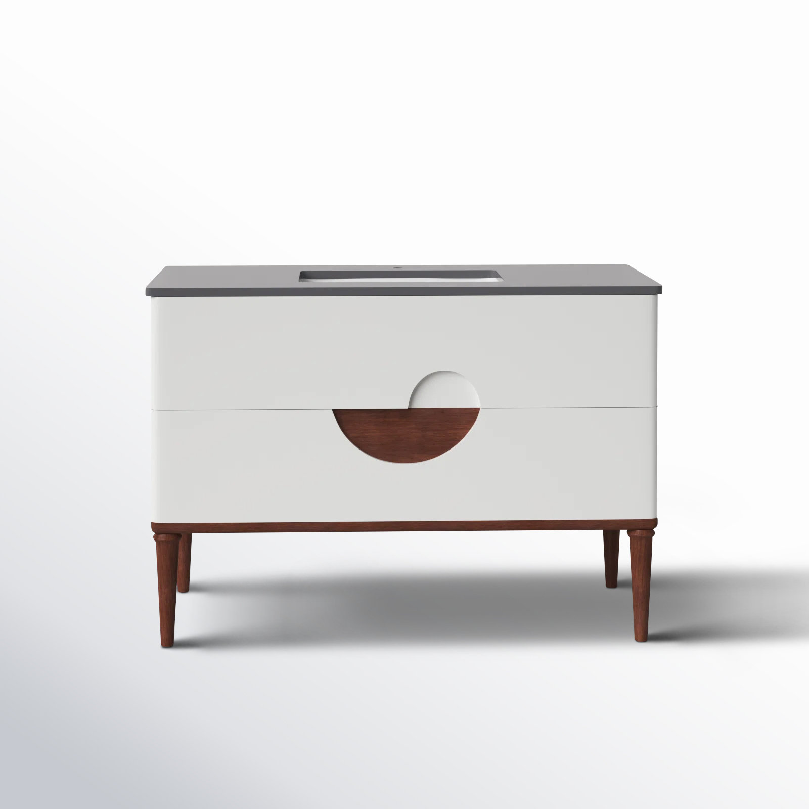 Kimber 48'' Single Bathroom Vanity, Beige