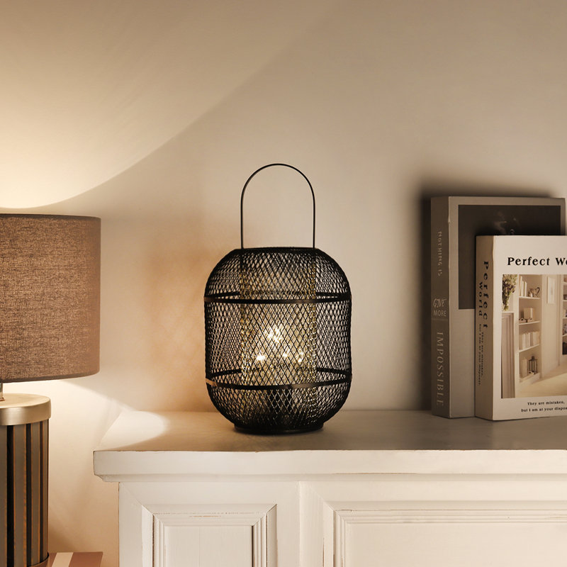 13.58'' Battery Powered Outdoor Lantern