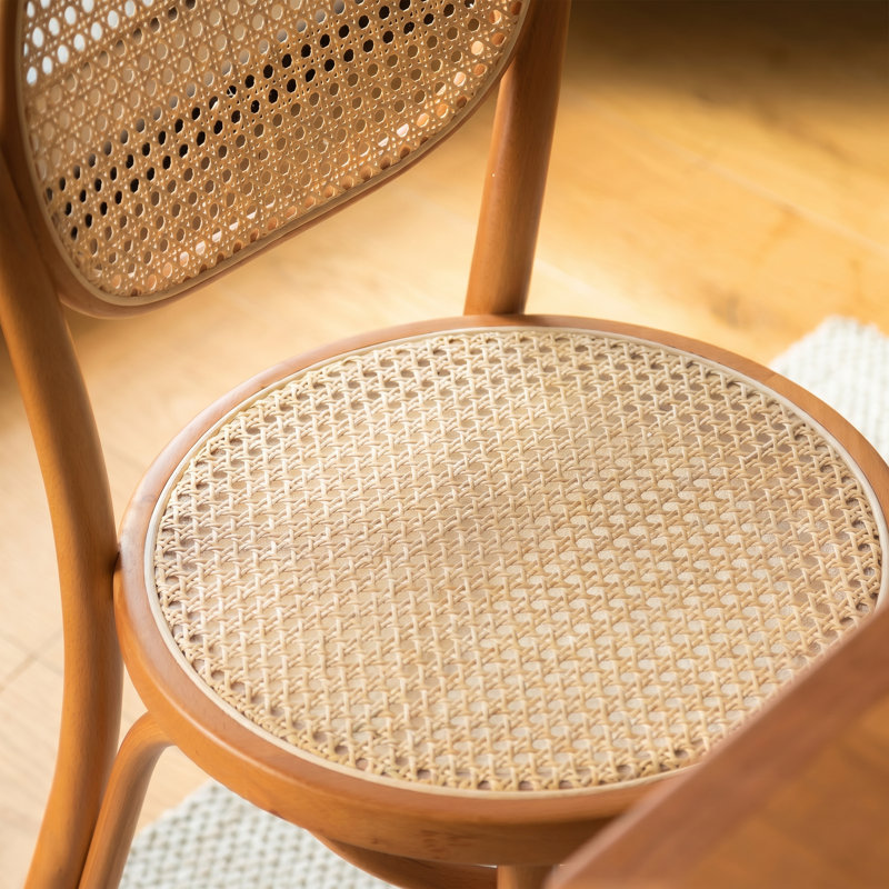 Modern Solid Wood Cherry Dining Chair for Contemporary Home Style