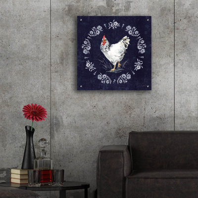 Art mural en verre Home to Roost 2 'par Katrina Pete