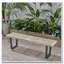 Banc d'extérieur en bois massif-916916599