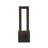 Modern Rectangular Contemporary LED Outdoor Wall Sconce Light IP54 Waterproof