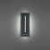 Midnight 1 - Light LED Outdoor Flush Mount