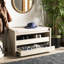 Banc de rangement en faux cuir Aryaan-1279817043
