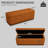 Modern 46" Bouclé Upholstered Storage Bench with Solid Wood Base & Hidden Compartment-129026613